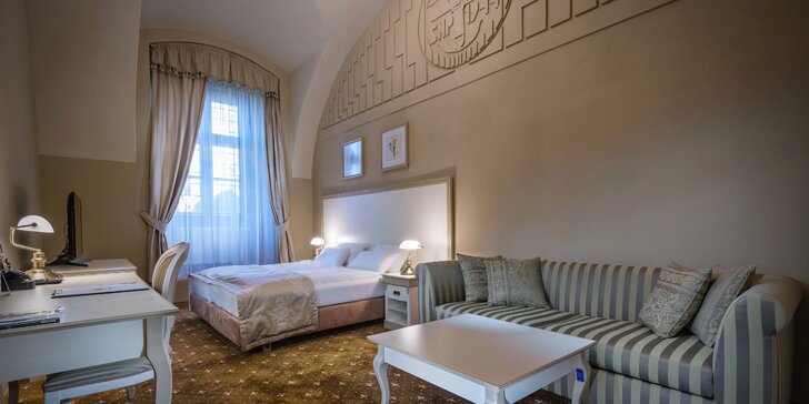 Romantický pobyt v historickém hotelu Gino Park Palace****: skvělé snídaně i wellness