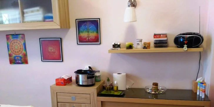 Zážitková, relaxační 90minutová masáž vč. masky a masáže hlavy