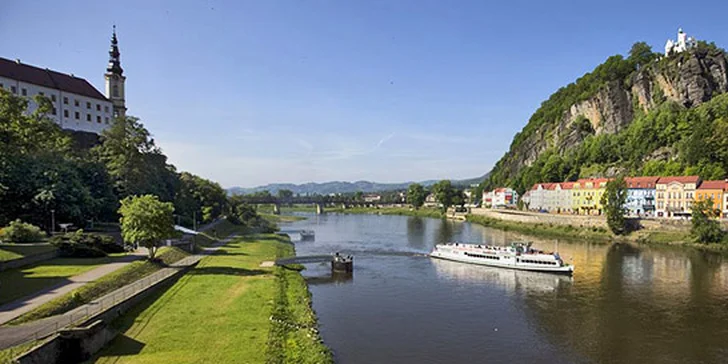 Plavby lodí po Labi. Drážďany, Pirna, Hřensko