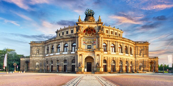 V Drážďanech není draze: dráhou za nákupy a prohlídkou historického města