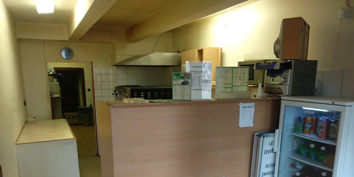 Jídlo s sebou: pizza dle výběru, zapečené těstoviny nebo burger s hranolky