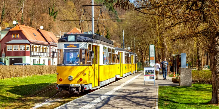 Vlakem do Bad Schandau s turistikou nebo koupáním v termálních lázních