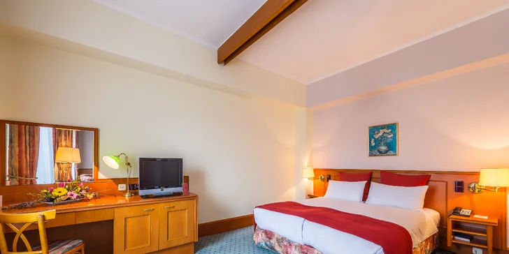 Legendární hotel International: pobyt se snídaní, skvělá dostupnost do centra