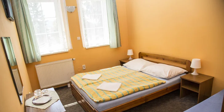 Jeseníky s polopenzí, all inclusive nápoji i procedurami u termálů Velké Losiny