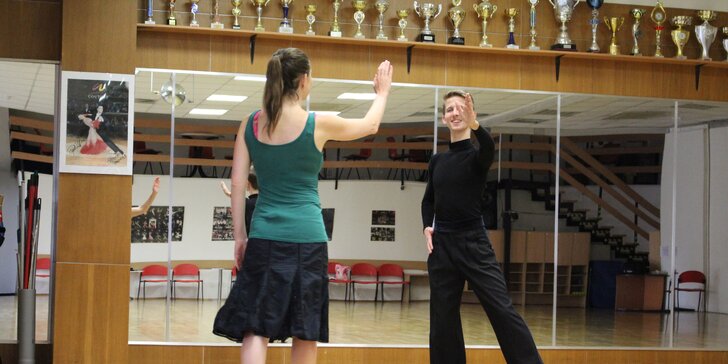 Lekce tance pro amatéry: 1, 2 či 4 hodiny s profesionálními lektory