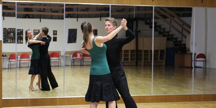 Lekce tance pro amatéry: 1, 2 či 4 hodiny s profesionálními lektory