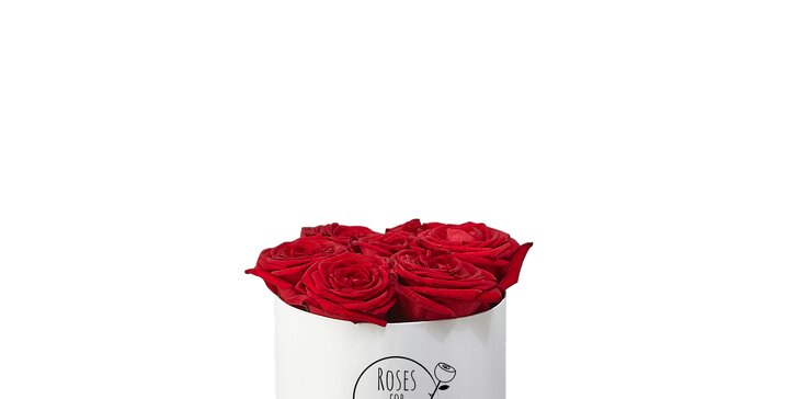 Vyznání květinami: flower boxy se 7–35 červenými, růžovými i bílými růžemi