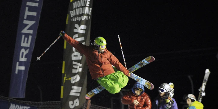 Lyžování ve středisku Monte Bondone: doprava, polopenze a skipas na 3 dny