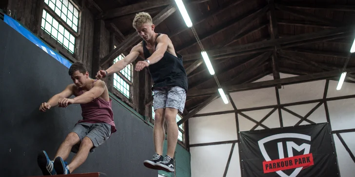 Zkuste si parkour: vstup do parkourové haly i hodina s trenérem