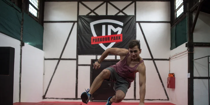 Zkuste si parkour: vstup do parkourové haly i hodina s trenérem