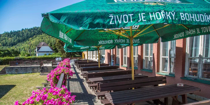 Jeseníky s polopenzí, all inclusive nápoji i procedurami u termálů Velké Losiny