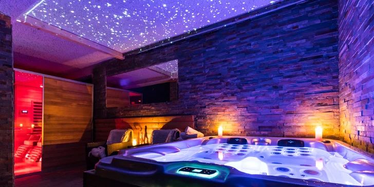 Na výběr máte i varianty s 90min. vstupem do privátního wellness.