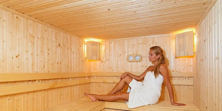Za příplatek se rozmazlíte ve wellness centru.