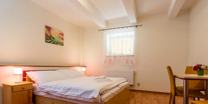Výlety i odpočinek ve Velké Lomnici: dovolená s wellness a stravou pro 2-6 osob
