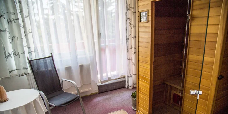 Pobyt ve Františkových Lázních: polopenze a infrasauna