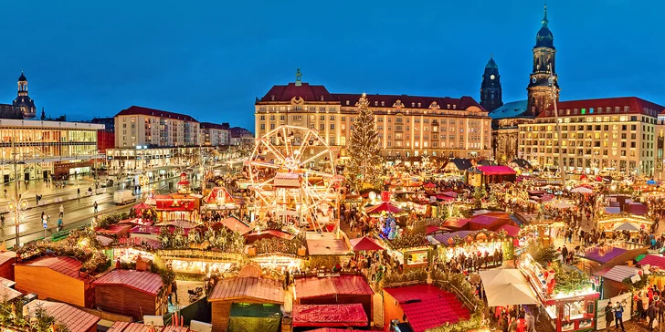 Vlakem do adventních Drážďan: trhy, doplňkový program i plavba lodí