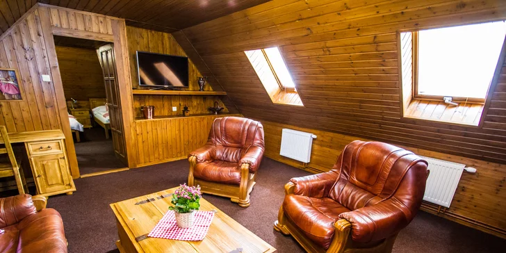 Na zimu do salaše: apartmán nebo 2lůžkový pokoj a vyhlášená restaurace
