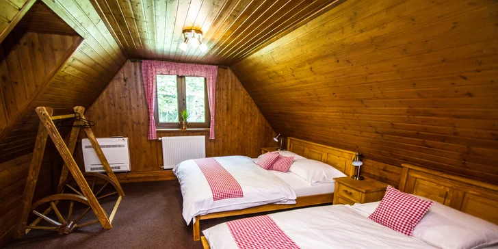Na zimu do salaše: apartmán nebo 2lůžkový pokoj a vyhlášená restaurace