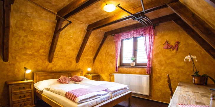 Na zimu do salaše: apartmán nebo 2lůžkový pokoj a vyhlášená restaurace