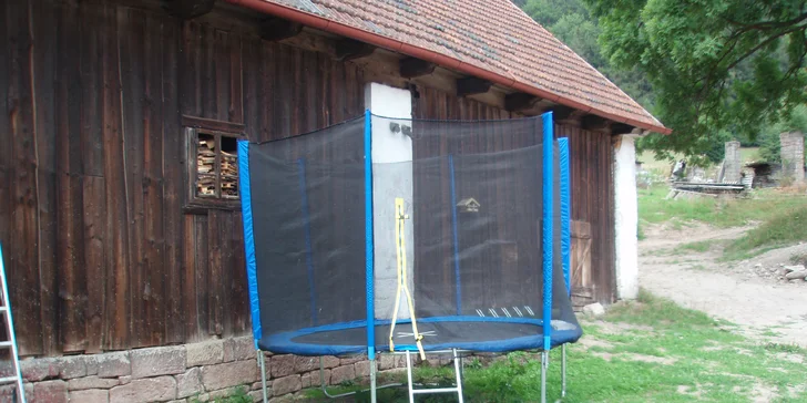 Pobyt na farmě se zvířaty na Broumovsku: snídaně nebo polopenze