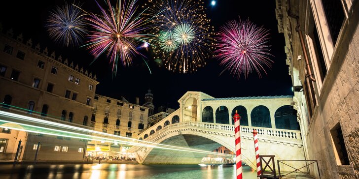 Romantický silvestr v Itálii: Benátky a Verona s ubytováním na 1 noc a snídaní