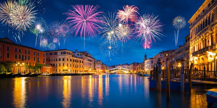 Romantický silvestr v Itálii: Benátky a Verona s ubytováním na 1 noc a snídaní