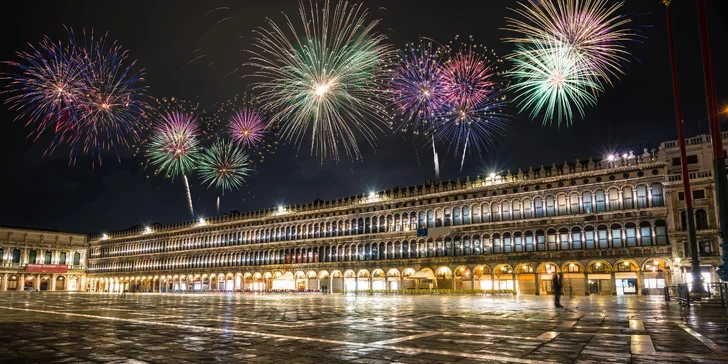 Romantický silvestr v Itálii: Benátky a Verona s ubytováním na 1 noc a snídaní