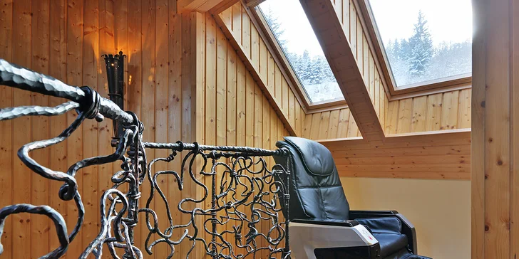 Odpočinek v Beskydech: 5 dní v luxusní wellness chatě pro 10 osob vč. dětí