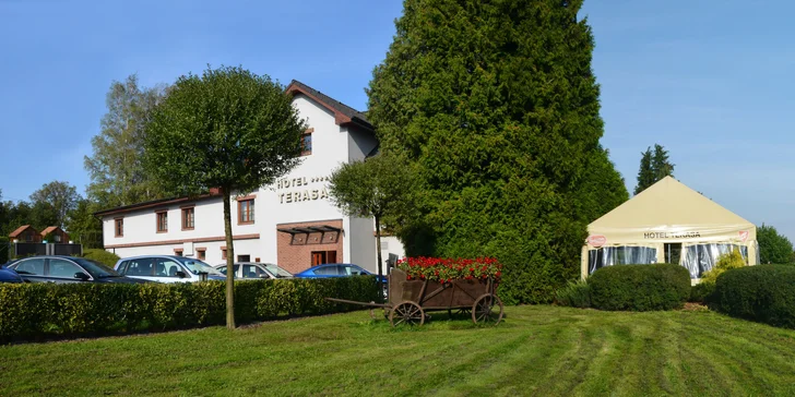 Luxusní 4* romantika v kouzelné lokalitě s privátním wellness a polopenzí