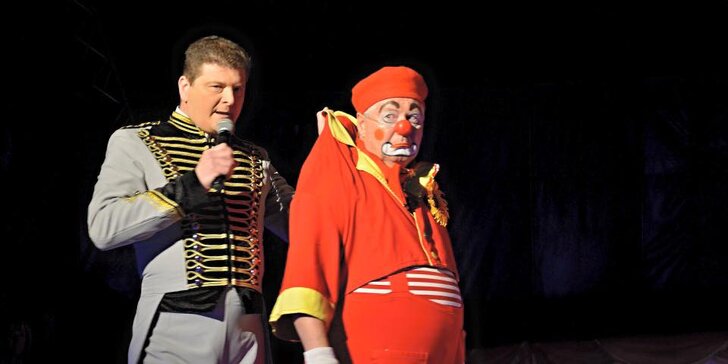 Vstupenky na zábavnou show cirkusu Bernes v Ostravě