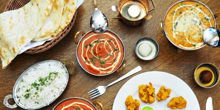 Tříchodové menu v nové indické restauraci: kuřecí či vege speciality i dezert