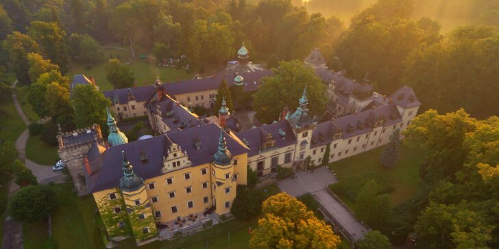 Relaxační wellness pobyt na Knížecím statku polského zámku Kliczków