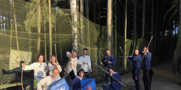 Středověká outdoorová bitva na motivy Hunger Games až pro 12 hráčů