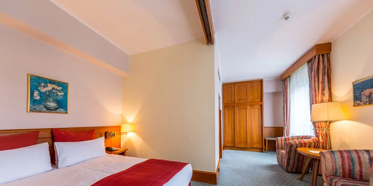 Legendární hotel International: pobyt se snídaní, skvělá dostupnost do centra