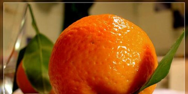Spa aroma masáž zad a šíje s vůní pomeranče
