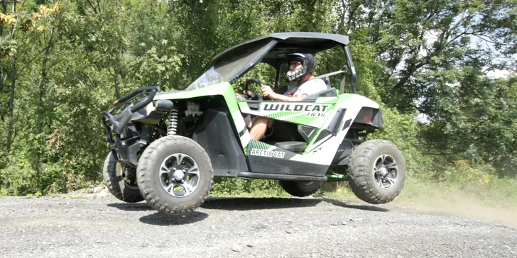 Akční jízda za volantem buggy: 15 či 30 minut jízdy se zkušeným instruktorem