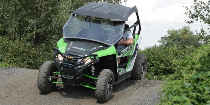 Akční jízda za volantem buggy: 15 či 30 minut jízdy se zkušeným instruktorem