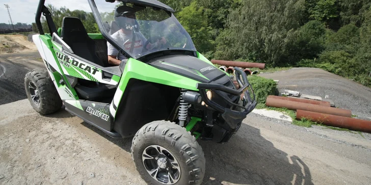 Akční jízda za volantem buggy: 15 či 30 minut jízdy se zkušeným instruktorem