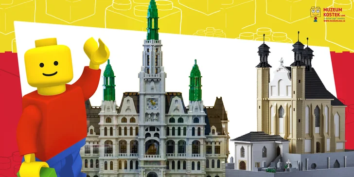 Vstup do Muzea kostek LEGO® pro děti i dospělé: modely i prostor na hraní