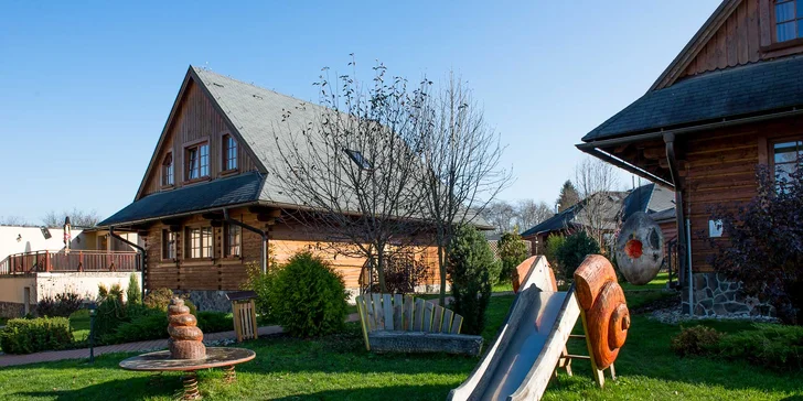 Pobyt na Liptově u Bešeňové: snídaně či polopenze, bazén nebo wellness i zábava a slevy na atrakce