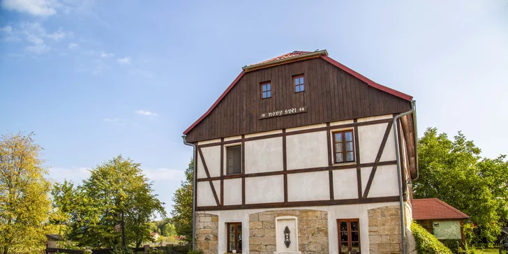 Romantické České Švýcarsko: farmářská snídaně a koupel pod hvězdami