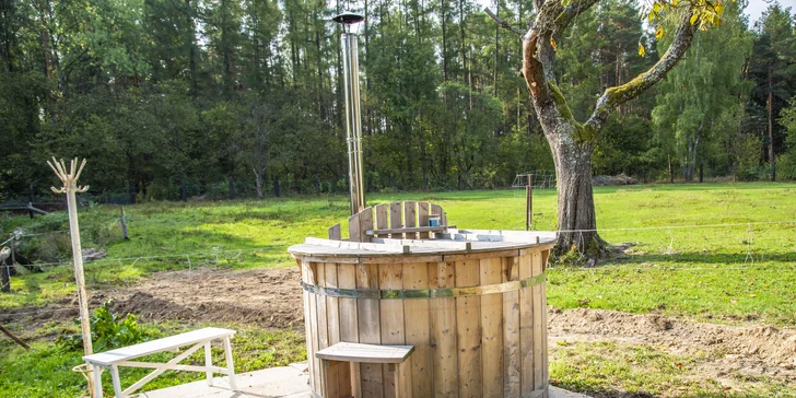 Romantické České Švýcarsko: farmářská snídaně a koupel pod hvězdami