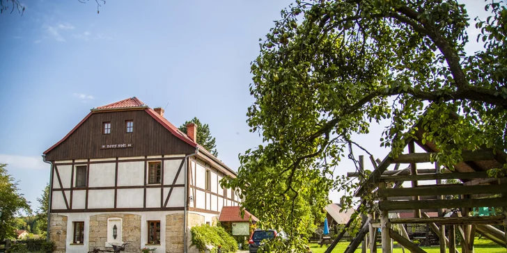 Romantické České Švýcarsko: farmářská snídaně a koupel pod hvězdami