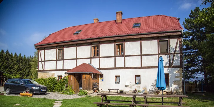 Romantické České Švýcarsko: farmářská snídaně a koupel pod hvězdami
