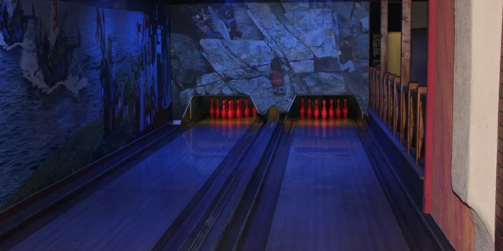 Tohle bude mít koule: pronájem bowlingové dráhy na 120 minut