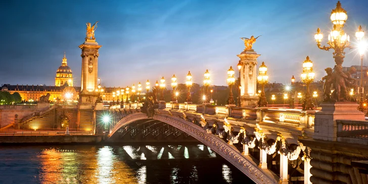 Silvestr v Paříži a ve Versailles: doprava autokarem a 2 noci v hotelu