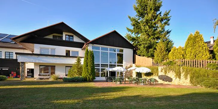 Pobyt s polopenzí v přírodě Vizovických vrchů s neomezeným vstupem do wellness