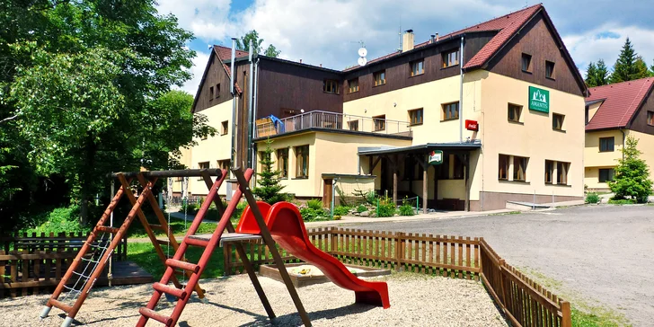 Rodinný relax v Jizerskách: polopenze, wellness, sport a výlety, 2 děti zdarma