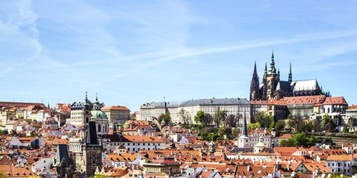 Zážitkový pobyt nedaleko Pražského hradu