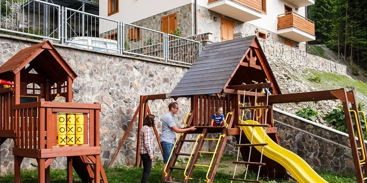 Relax na úpatí Nízkých Tater: neomezený vstup do wellness a výborné jídlo